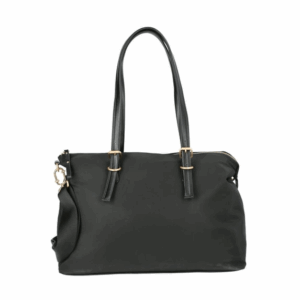 Time and Tru Becca Large Tote Bag, Black